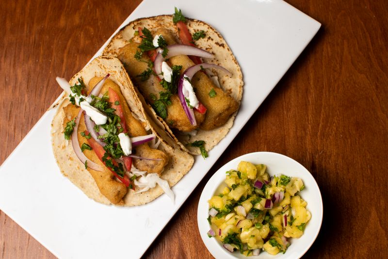 GYG Al Pastor Tacos with marinated pork