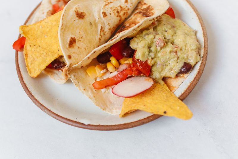 GYG Mushroom and Black Bean Vegan Tacos