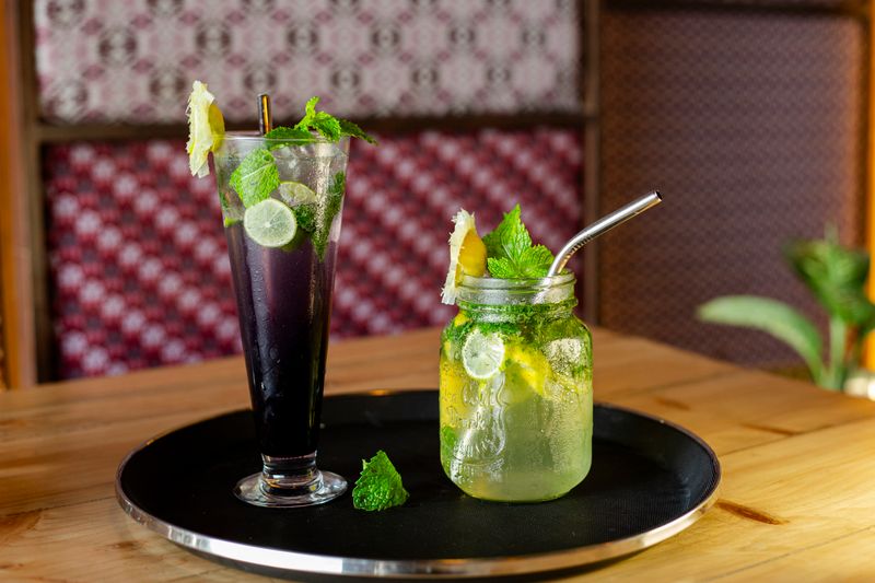 GYG Fresh Lemonade with mint and lime